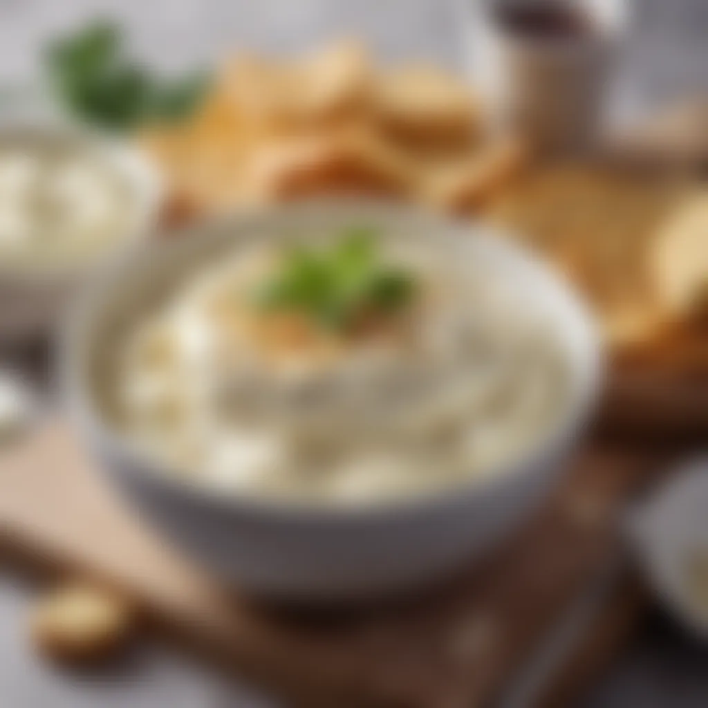 Crafting Creamy Texture in Whipped Feta Dip