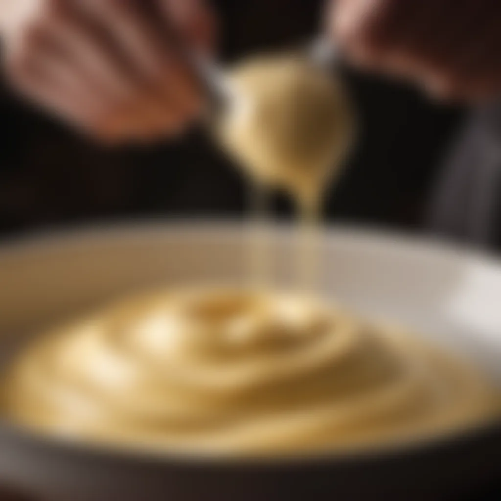 Whisking Custard