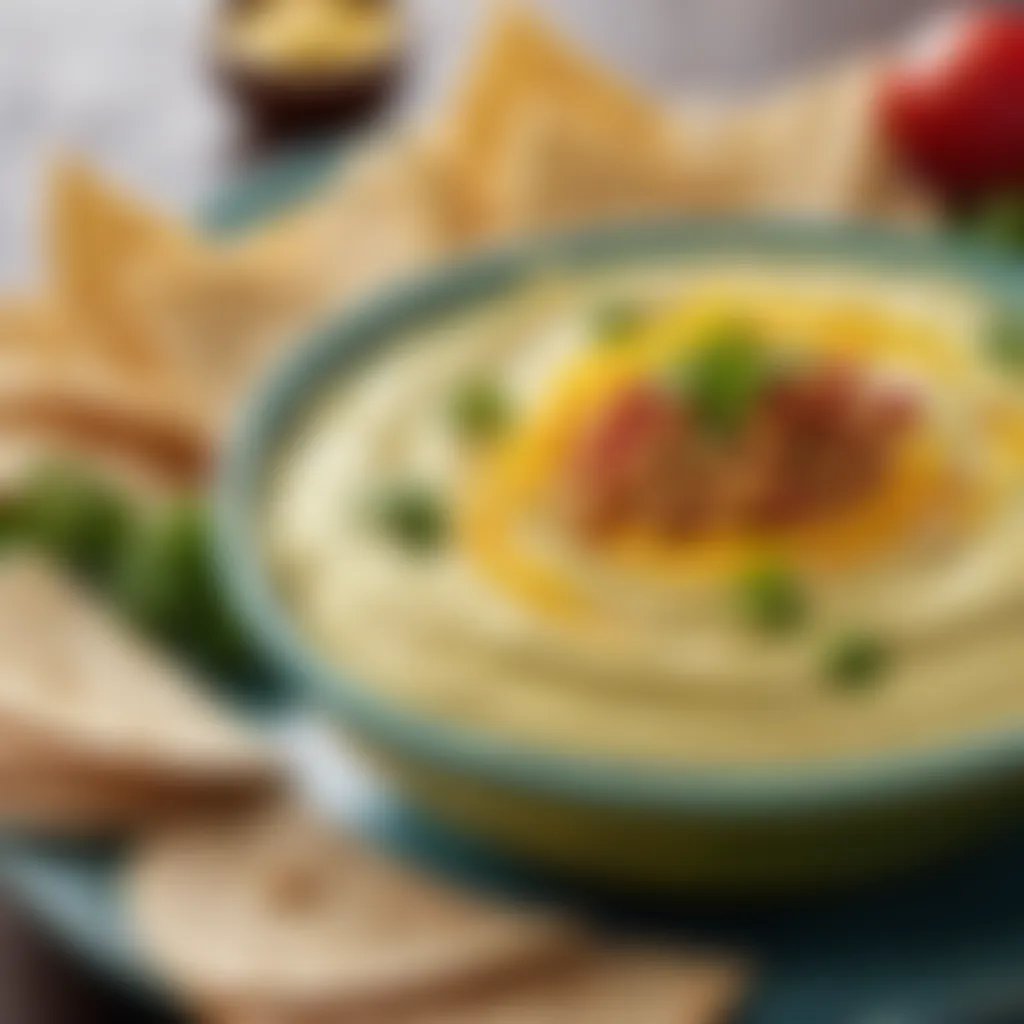 Zesty Zhoug Hummus Dip