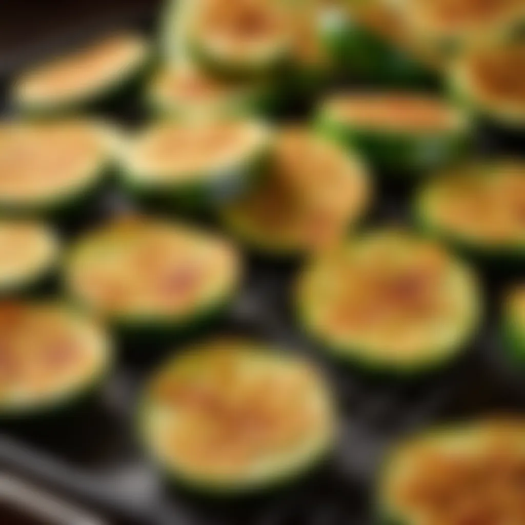 Cooking Instructions for Zucchini Crisps