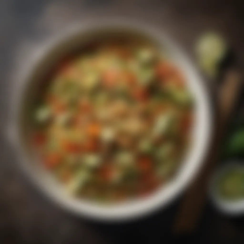 Artfully Prepared Zucchini Noodle Stir-Fry Zucchini Noodle Stir-Fry in Artistic Wok