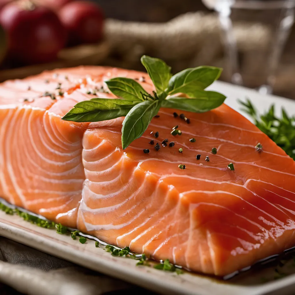 Culinary Mastery: Preparing Ivory King Salmon