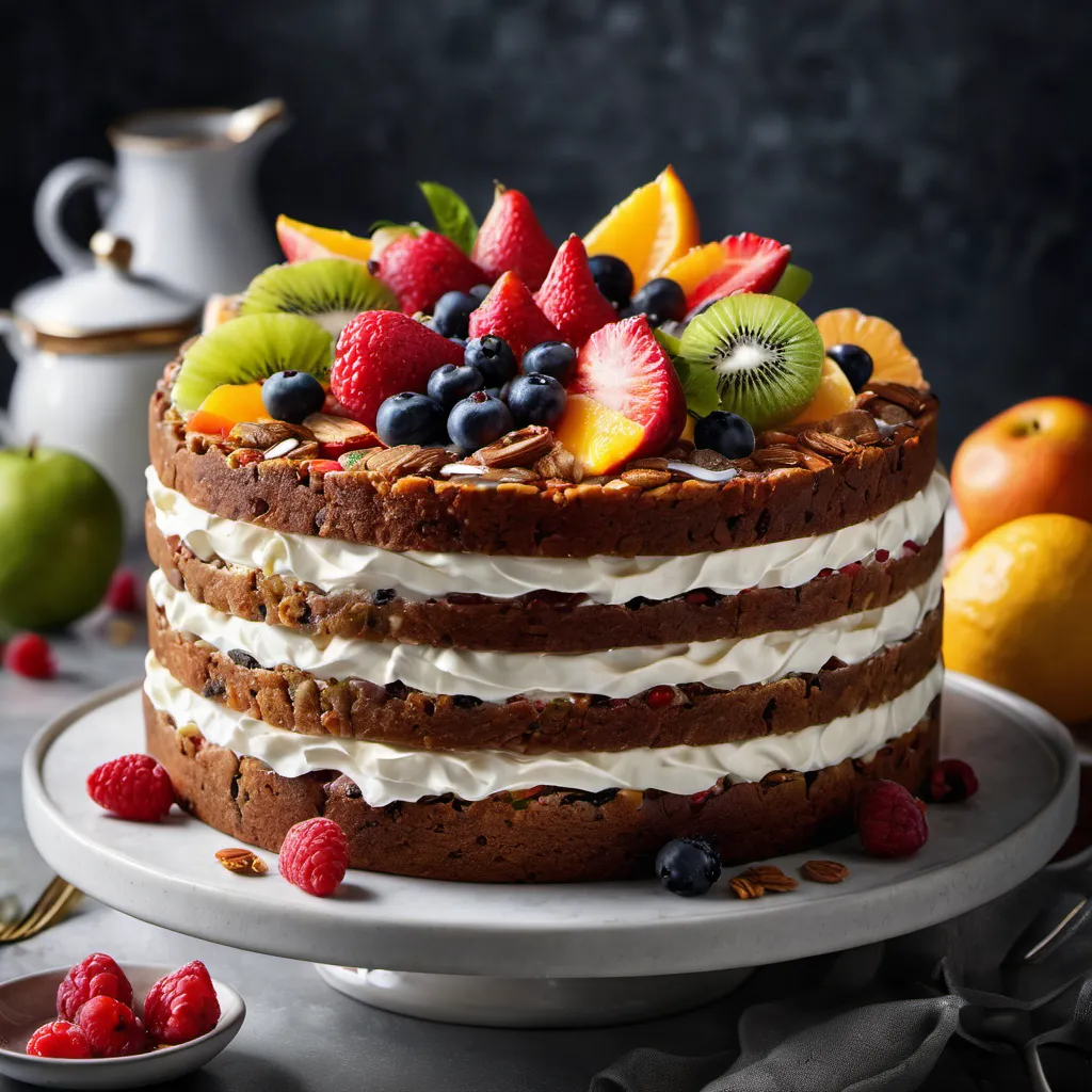 Crafting a Light Fruit Cake: A Delectable Guide