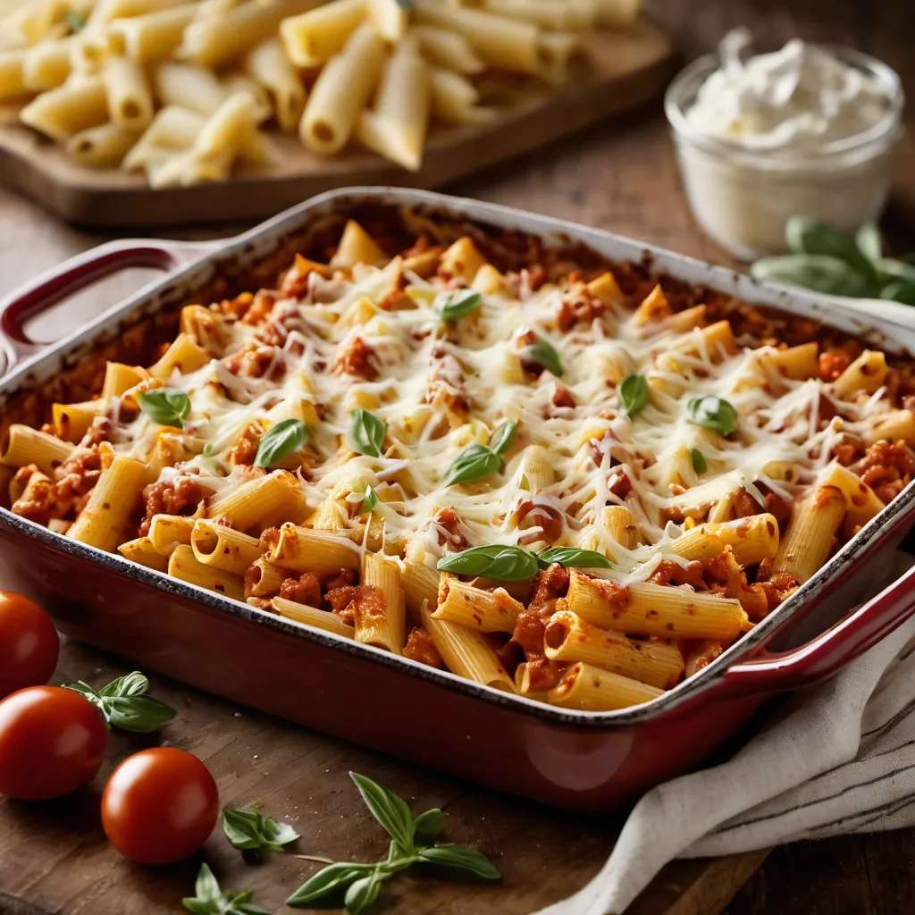 Mastering the Art of Pasta Shells Baked Ziti